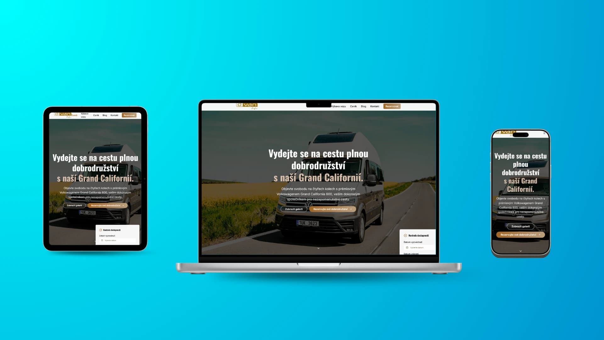 DreamVanLife case study cover image.