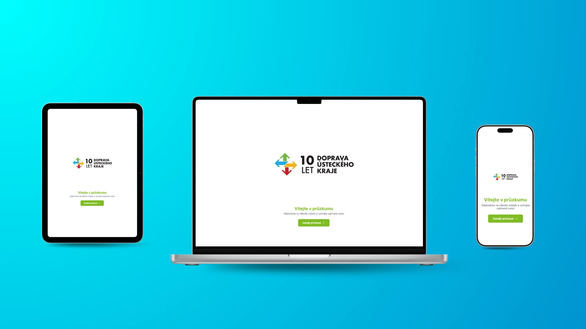 DÚK 10 let app case study cover image.